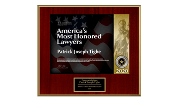 America's Most Honored Lawyers 2020 Patrick Joseph Tighe
