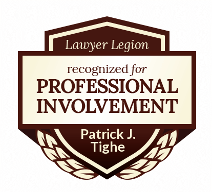 Patrick J. Tighe Recognized for Professional Involvement | Lawyer Legion